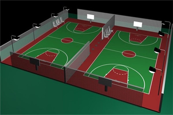 硅pu藍(lán)球場(chǎng)